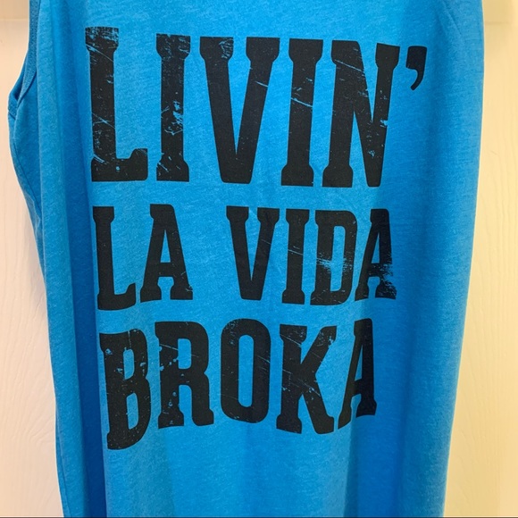 American Apparel Neon Blue Tank Top NWOT Size XL - Picture 2 of 7